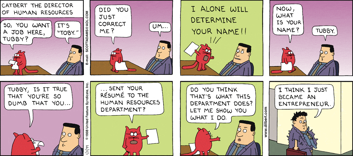 Dilbert Cartoon